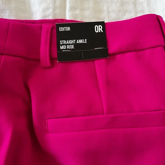 Express Women's Pink Ankle Pants - Picture 2 of 2